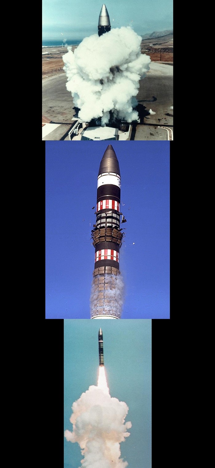 LGM-118A Peacekeeper có kích thước lớn hơn tên lửa Minuteman. Tên lửa có chiều dài hơn 70 foot và nặng 198.000 pound.